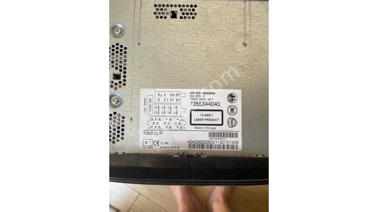 Fiat doblo orijinal teyp