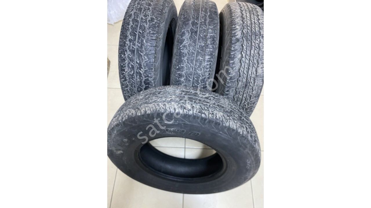 4 adet dunlop lastik 195/80/15R