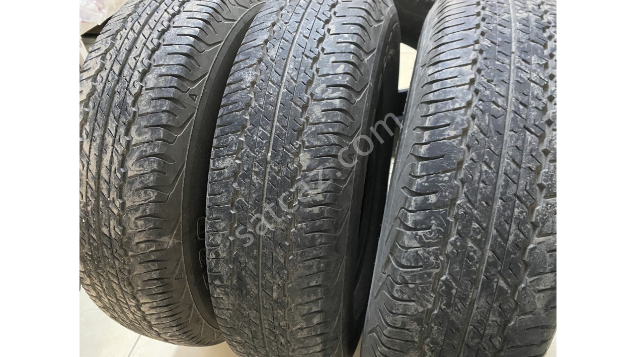 4 adet dunlop lastik 195/80/15R